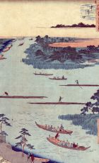 05_Hiroshige - Sto cuvenih pogleda na Edo - Usce reke Naka 1857